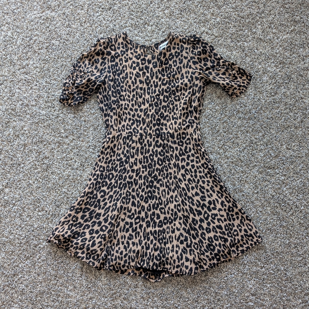 Reformation Gracie Mini Dress Size 2 *SHRUNK*
